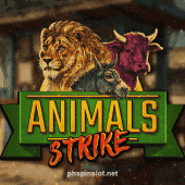 Animals Strike Slot Game Art